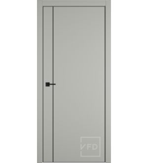 Межкомнатная дверь URBAN 1V|Black Mould 4x4